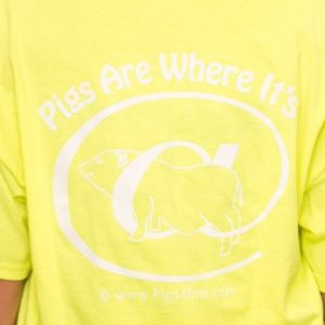 T-Shirt "Pig's Are Where It's At"
