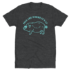 Pigs Are Where It's At Tshirt Heather Charcoal